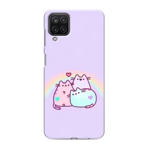 Чохол на Samsung Galaxy M12:
				Самсунг Гэлексі M12 з Котиками (VPrint) (Радужний котик)