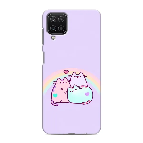 Чохол з принтом «Радужний котик» для Samsung Galaxy M12 Чохол з принтом «Радужний котик» для Samsung Galaxy M12