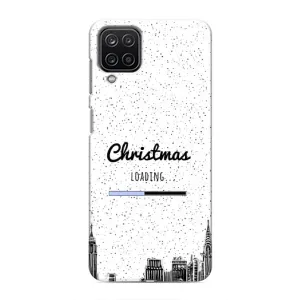 Різдвяні, Святкові Чохли для Samsung Galaxy M12:
				Самсунг Гэлексі M12 (Різдво завантажується)