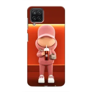 Крутые Чехлы Луи Виттон для Samsung Galaxy M12 (AlphaPrint) (С Кофе)