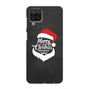 Рождественские Чехлы для Samsung Galaxy M12 (VPrint) (Санта Крисмас)