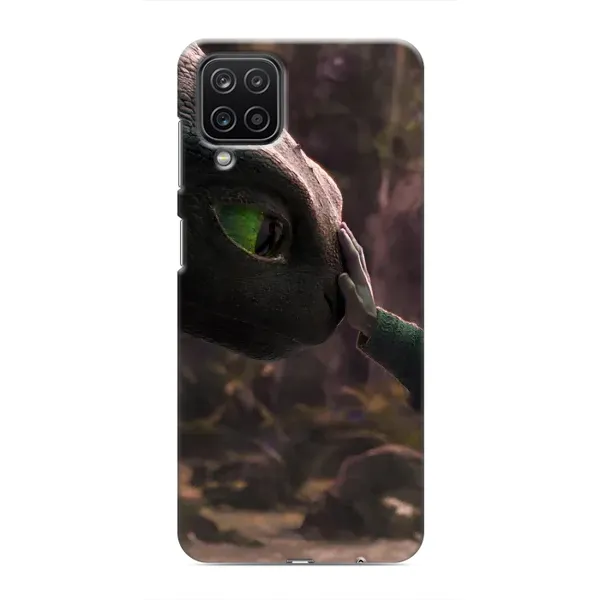 Чехол с принтом «Сцена с драконом» для Samsung Galaxy M12