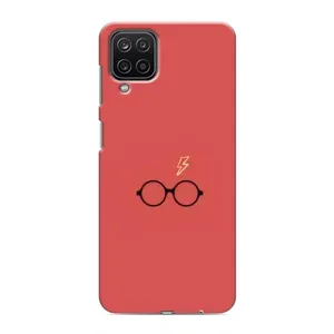 Чехол с принтом «шрам и очки» для Samsung Galaxy M12