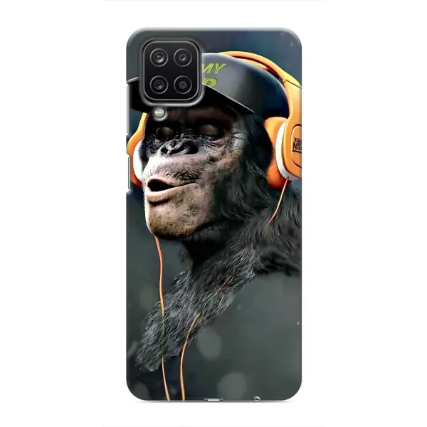 Чохол з принтом «В навушниках» для Samsung Galaxy M12