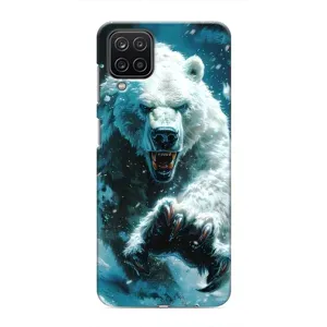 Чохол з картинкою 'Хижаки' для Samsung Galaxy M12 (Полярний ведмідь)