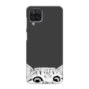 Чохол на Samsung Galaxy M12:
				Самсунг Гэлексі M12 з Котиками (VPrint) (Виглядає котик)