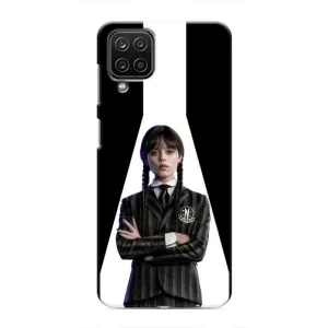 Чохли Венсдей на Samsung Galaxy M12 Уенсдей (AlphaPrint) (W-Wednesday)
