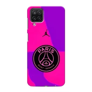Чохли PSG для Samsung Galaxy M12 (AlphaPrint) (яскравий ПСЖ)