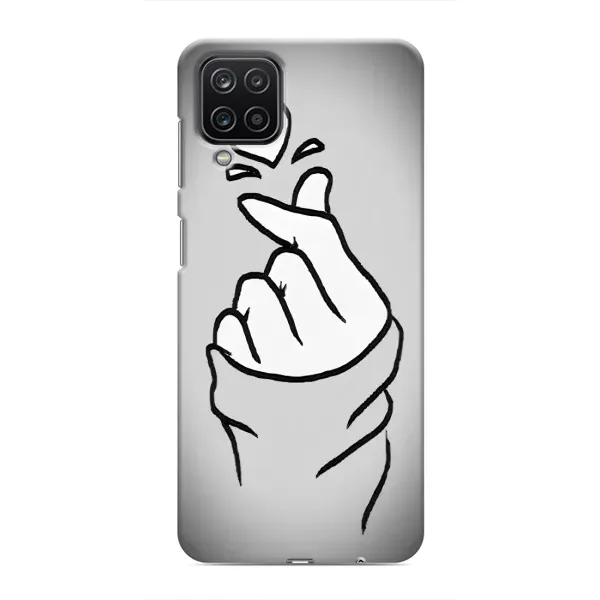 Чохол з принтом «Значок Love» для Samsung Galaxy M12
