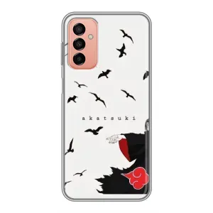 Чехлы на тему: Итачи Учиха для Samsung Galaxy M13 (AlphaPrint) (Akatsuki)
