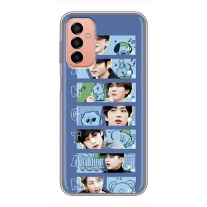 Чехлы BTS для Samsung Galaxy M13 (AlphaPrint) (Bangtan)