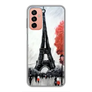 Чохол Ейфелева Вежа Samsung Galaxy M13 - (AlphaPrint) (Вежа в Парижі)