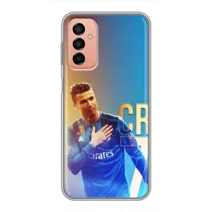 Чехол Криштиану Роналду для Samsung Galaxy M13 (AlphaPrint) (CR7 Real)