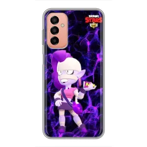 Чехлы Brawl Stars для Samsung Galaxy M13 (AlphaPrint) (Емз Бравл Старс)