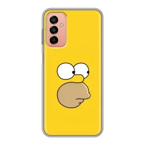 Чехол с Симпсонами для Samsung Galaxy M13 (VPrint) (Гомер)