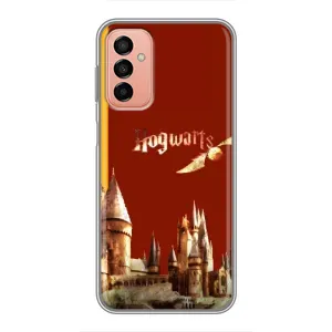 Чехлы с Гарри Поттером для Samsung Galaxy M13 (AlphaPrint) (Hogwarts)