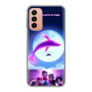 Чехлы BTS для Samsung Galaxy M13 (AlphaPrint) (КИТ BTS)
