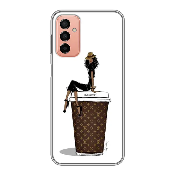 Чохол з принтом «кава LOUIS VUITTON» для Samsung Galaxy M13