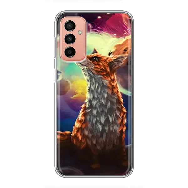 Чехол с принтом «Лисица в космосе» для Samsung Galaxy M13 Чехол с принтом «Лисица в космосе» для Samsung Galaxy M13