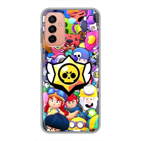 Чохол з принтом «Лого Brawl Stars» для Samsung Galaxy M13