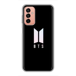 Чехлы BTS для Samsung Galaxy M13 (AlphaPrint) (Лого BTS)