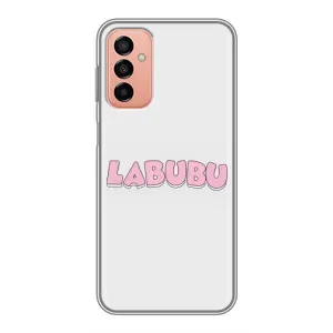 Чехол с Лабубу на Samsung Galaxy M13 (Лого Лабубу)