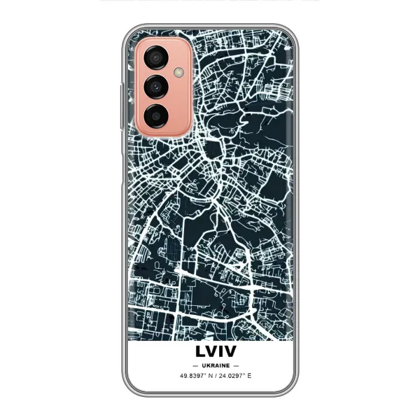 Чехол с принтом «Львов» для Samsung Galaxy M13