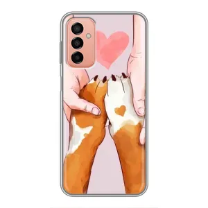 Чехлы с собаками для Samsung Galaxy M13 (VPrint) (Любовь к собакам)