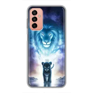 Чехол со Львом для Samsung Galaxy M13 (VPrint) (Маленький лев)