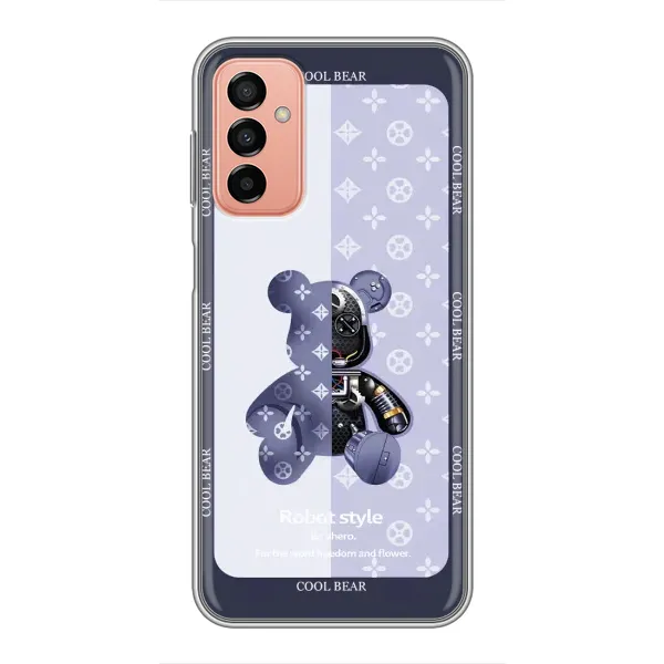Чохол з принтом «Медведик LV» для Samsung Galaxy M13
