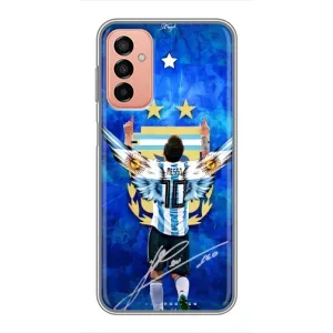 Чехлы Месси для Samsung Galaxy M13 (AlphaPrint) (Месси Аргентина)