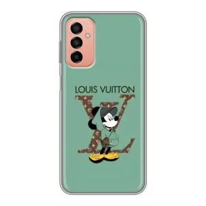 Чехлы Луи Витон для Samsung Galaxy M13 (AlphaPrint - LOUIS VUITTON) (Микки Маус LV)