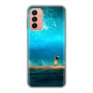 Чехол с мультфильмом Моана Samsung Galaxy M13 (Океан Моана)