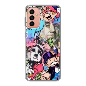 Чехлы с крутыми принтами для Samsung Galaxy M13 - (PREMIUMPrint) (Monopoly man)