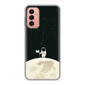 Космические Чехлы для Самсунг М13 (VPrint) (На луне)
