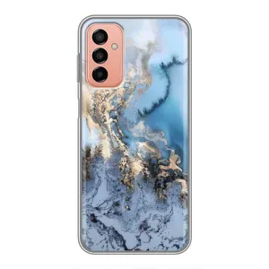 Мраморный чехол на Samsung Galaxy M13 (VPrint) (Нежный мрамор)