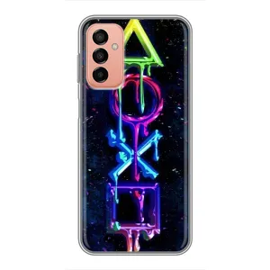 Чехлы с тематикой Киберспорт для Samsung Galaxy M13 (VPrint) (Pleystation лого)
