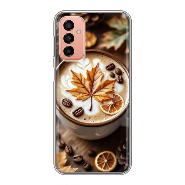 Чехол с принтом «Пряный кофе» для Samsung Galaxy M13