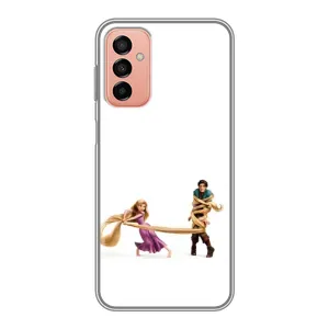 Чехол Рапунцель для Samsung Galaxy M13 (Рапунцель и Флин)