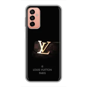Чехлы Луи Витон для Samsung Galaxy M13 (AlphaPrint - LOUIS VUITTON) (ремешок LV)