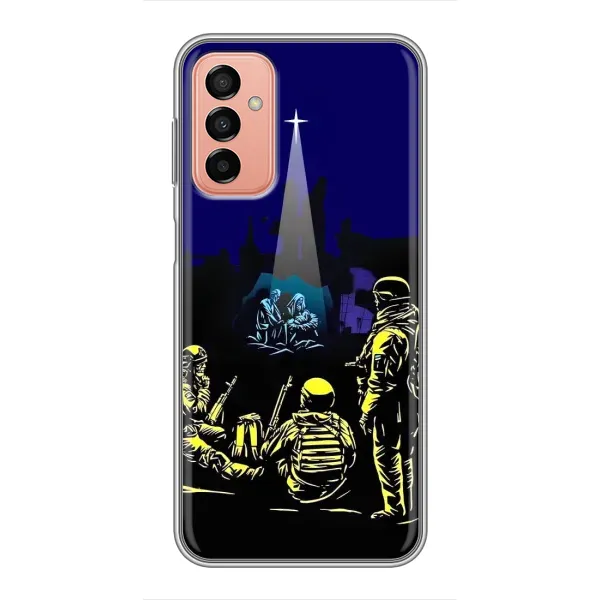 Чохол з принтом «Різдво в Україні» для Samsung Galaxy M13