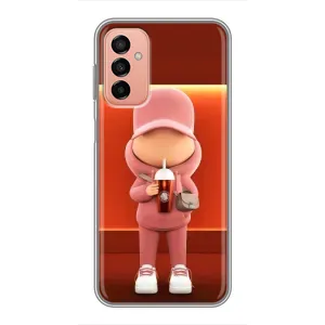 Крутые Чехлы Луи Виттон для Samsung Galaxy M13 (AlphaPrint) (С Кофе)