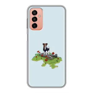 Чехлы с картинкой собаки Патрон для Samsung Galaxy M13 (AlphaPrint) (Сапер Пес)