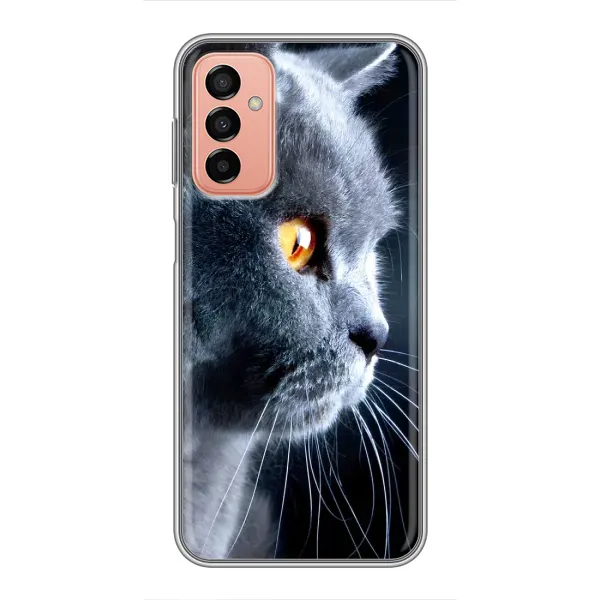 Чехол с принтом «Серый Кот» для Samsung Galaxy M13 Чехол с принтом «Серый Кот» для Samsung Galaxy M13