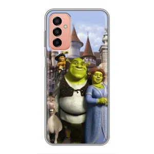 Чехол с мультфильмом Шрек на Samsung Galaxy M13 (Сказочные герои Шрека)