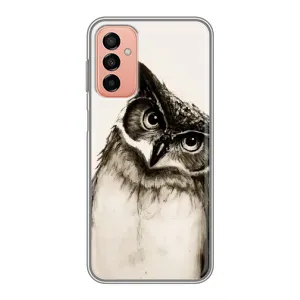 Чехол с птицами на Samsung Galaxy M13 (VPrint) (Сова)
