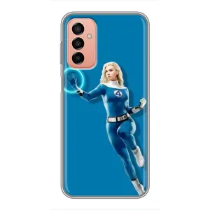 Чехол с принтом Фантастическая четверка для Samsung Galaxy M13 (Сью Сторм полет)