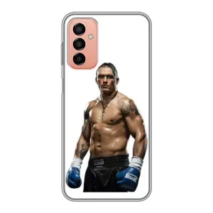Чехол с картинкой Александр Усик для Samsung Galaxy M13 (Усик на белом)