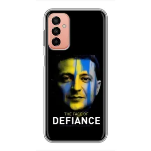 Чехол для Samsung Galaxy M13 (AlphaPrint - с принтом Зеленского) (В. Зеленский)
