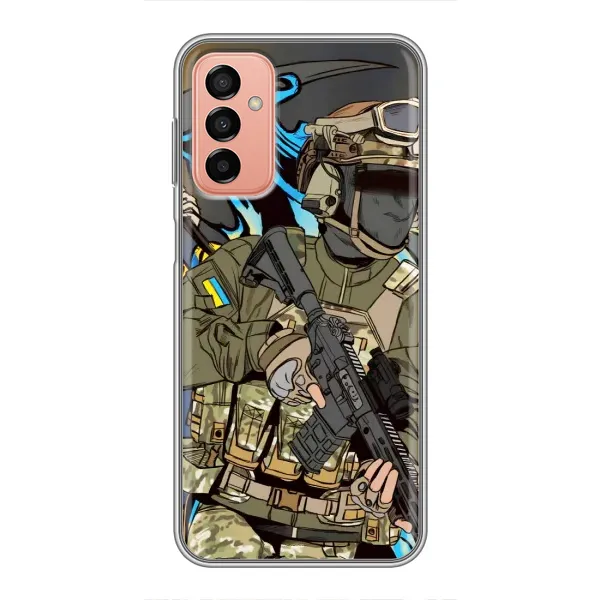 Чохол з принтом «Воїн ЗСУ» для Samsung Galaxy M13 Чохол з принтом «Воїн ЗСУ» для Samsung Galaxy M13